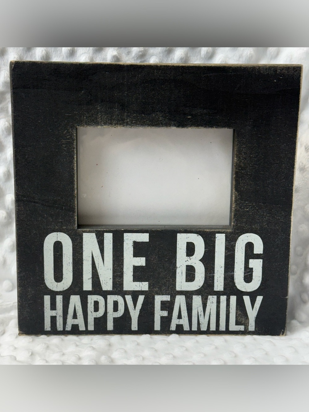 Primitives by Kathy Black Wooden Picture Frame 4”x6” photo